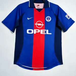 maillot de foot rétro du Psg 2000/2001