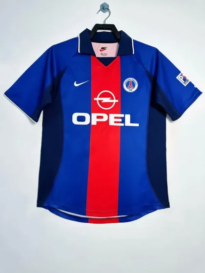 maillot de foot rétro du Psg 2000/2001