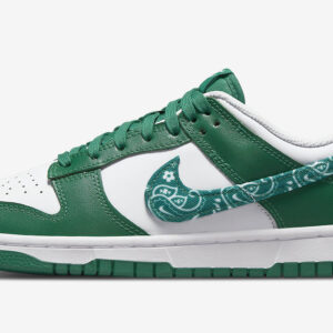 Nike Dunk Green paisley