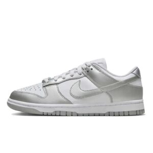 Nike dunk silver metallic