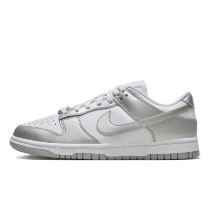 Nike dunk silver metallic
