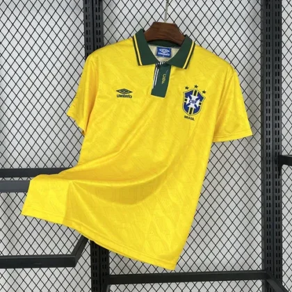 maillot de foot rétro 1991 1993 équipe du Brésil 2025/2026