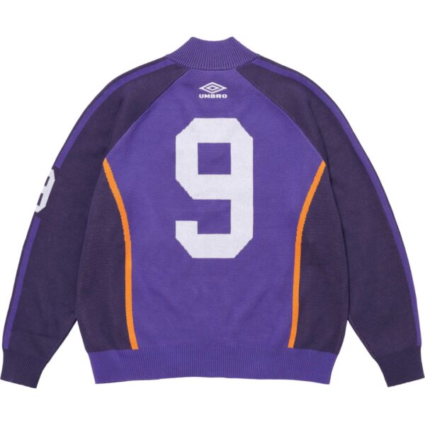 Veste Supreme x Umbro Zip Up Sweater - Blue - Image 2