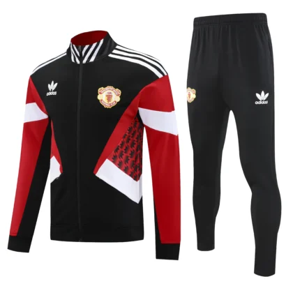 survêtement rétro football Manchester united