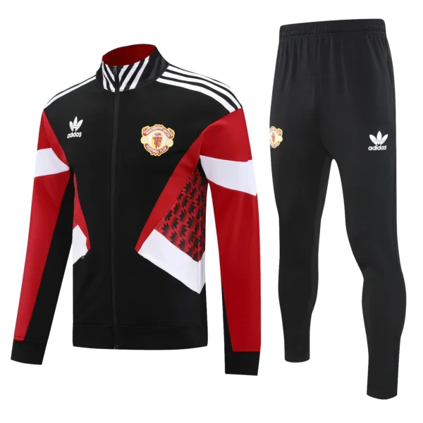 survêtement rétro football Manchester united