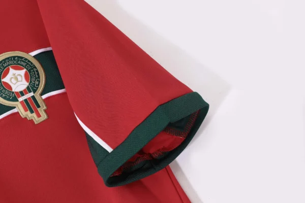 maillot de foot rétro équipe nationale du Maroc 1998 - Image 4