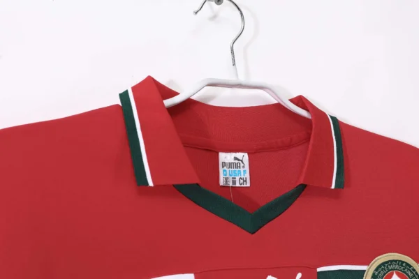 maillot de foot rétro équipe nationale du Maroc 1998 - Image 3