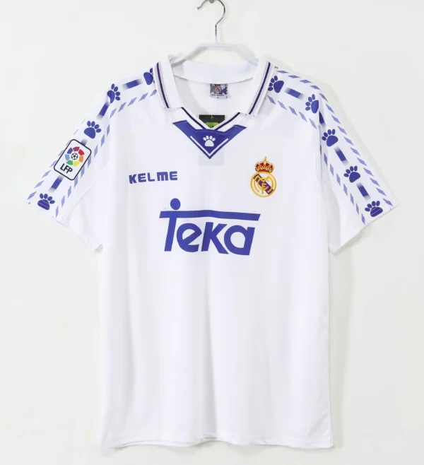 maillot de foot rétro real madrid 1996/1997