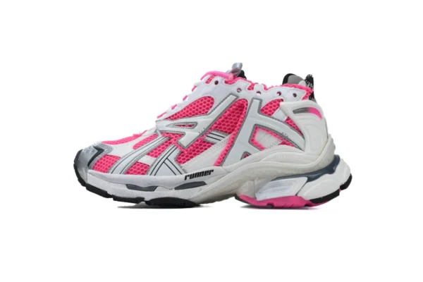 Balenciaga Runner White Red Powder