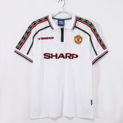 maillot de foot rétro Manchester united 1998/1999