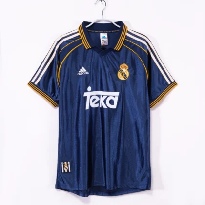 maillot de foot rétro real madrid 1998