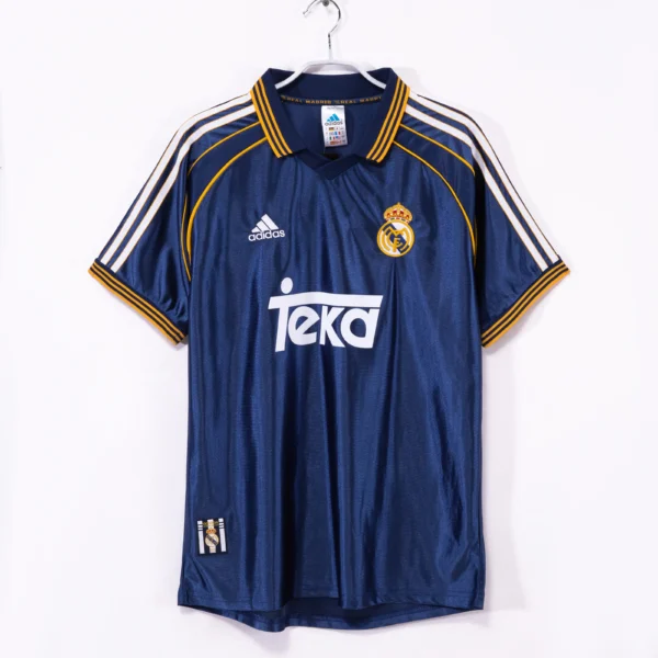 maillot de foot rétro real madrid 1998