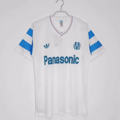 maillot de foot rétro olympique de Marseille 1990