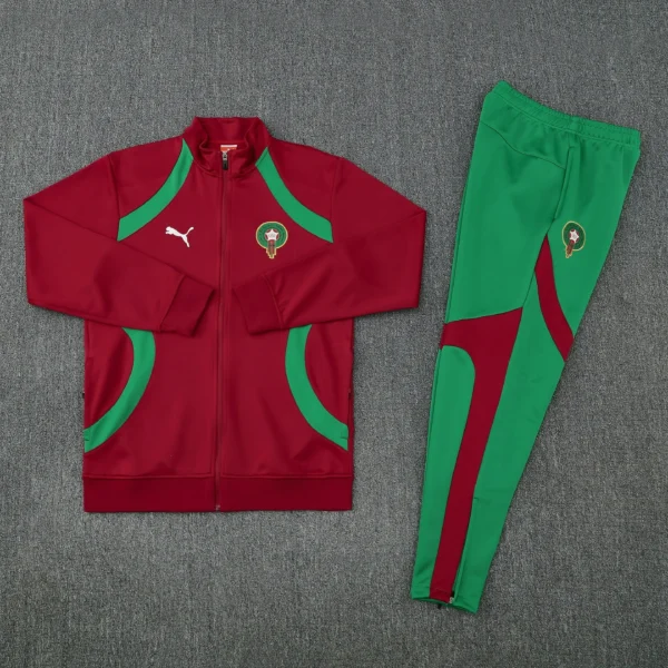 survêtement rétro football Maroc - Image 3