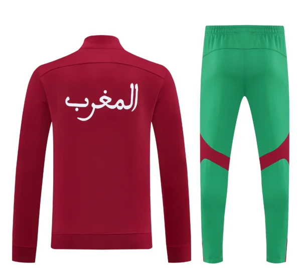 survêtement rétro football Maroc - Image 4