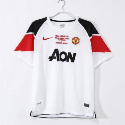 maillot de foot rétro Manchester united 2010/2011