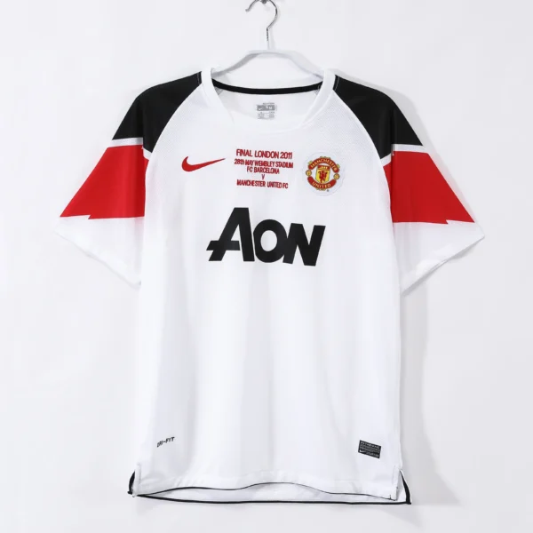 maillot de foot rétro Manchester united 2010/2011