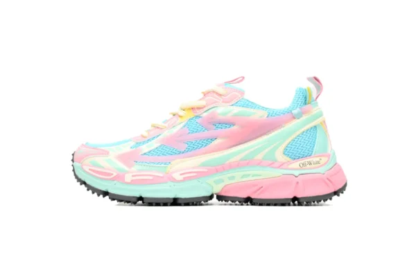 Off-White Blue Pink Blue