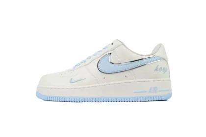 NIKE AIR FORCE 1 SINGLE SILVER