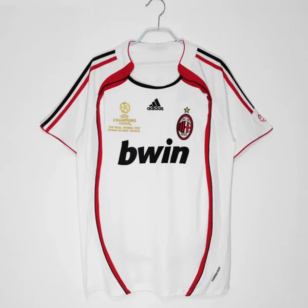 maillot de foot rétro Milan ac 2006/2007