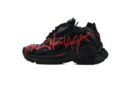 Balenciaga Runner Black and Red