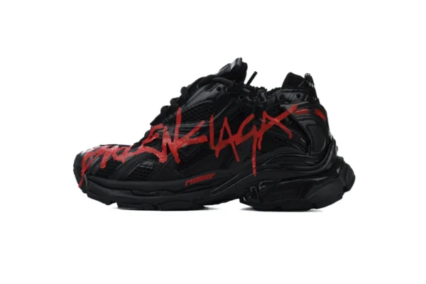 Balenciaga Runner Black and Red