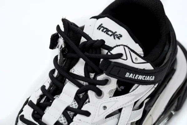 Balenciaga Track 2 Black and White - Image 4