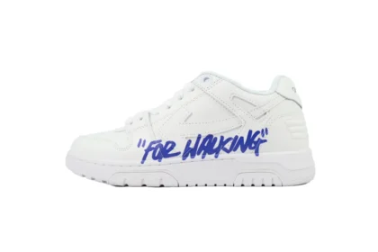 Off-White Out Of White and Blue Letters