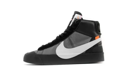 OFF WHITE X Nike Blazer Mid Black