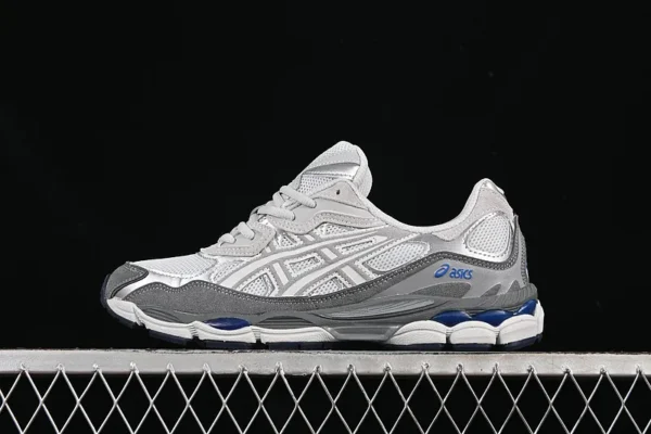 Asics GEL NYC Grey White Blue - Image 3