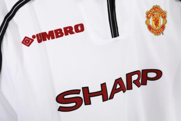 maillot de foot rétro Manchester united 1998/1999 - Image 4
