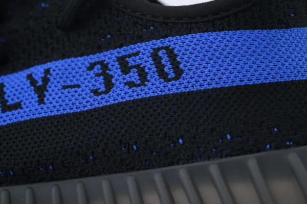 Adidas Yeezy Boost 350 V2 Black Blue - Image 3