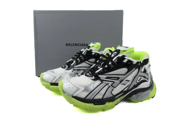 Balenciaga Runner Black White And Yellow - Image 5