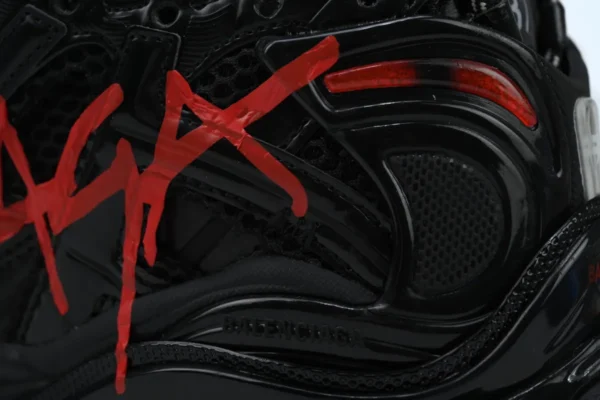 Balenciaga Runner Black and Red - Image 5