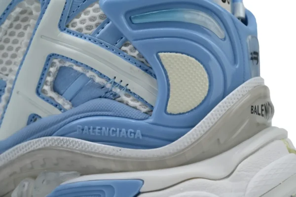 Balenciaga Runner Black White Light Blue - Image 5