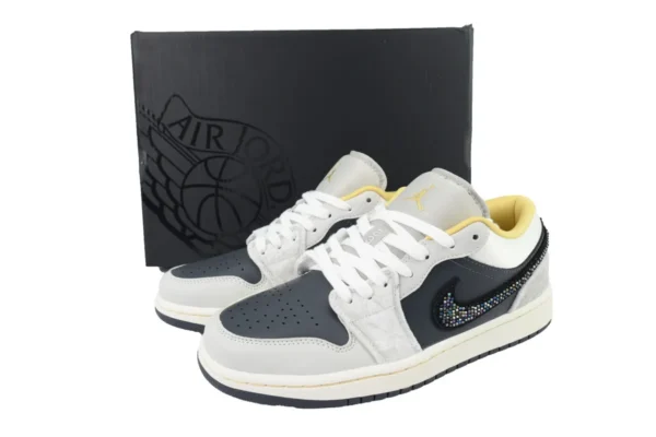 Nike Air Jordan 1 Low SE 'Beaded Swoosh - Image 5