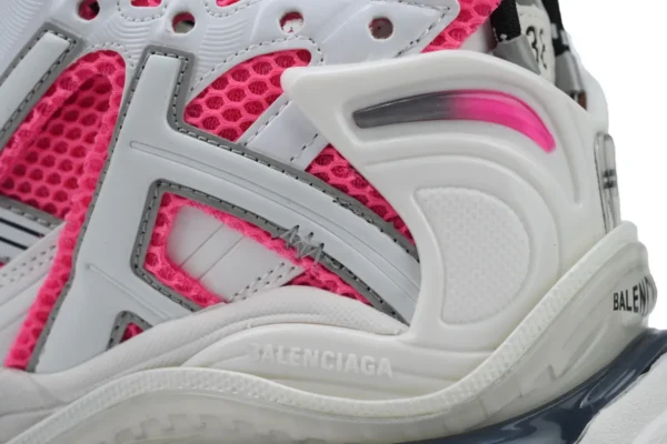Balenciaga Runner White Red Powder - Image 3