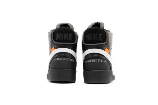 OFF WHITE X Nike Blazer Mid Black - Image 5