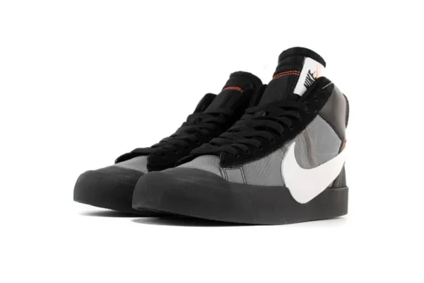 OFF WHITE X Nike Blazer Mid Black - Image 3