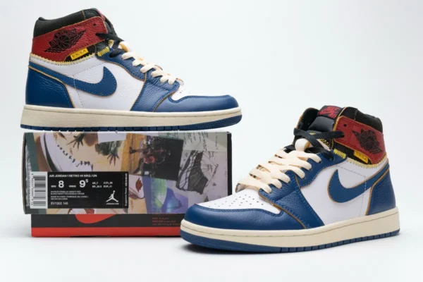 Air Jordan 1 Retro High Union Los Angeles Blue Toe - Image 5