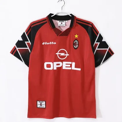 maillot de foot rétro Milan ac 1997/1998