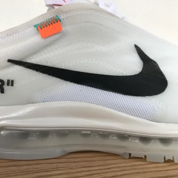 Off-White x Nike Air Max 97 All White - Image 4