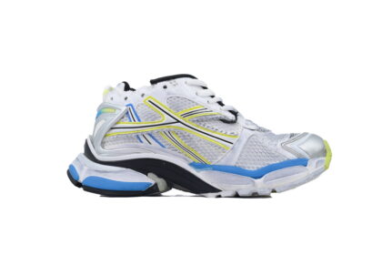 Balenciaga Runner Sneaker White bleu yellow