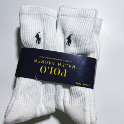 Paquet de 6 Paire de Chaussette Ralph Lauren (Taille Unique)