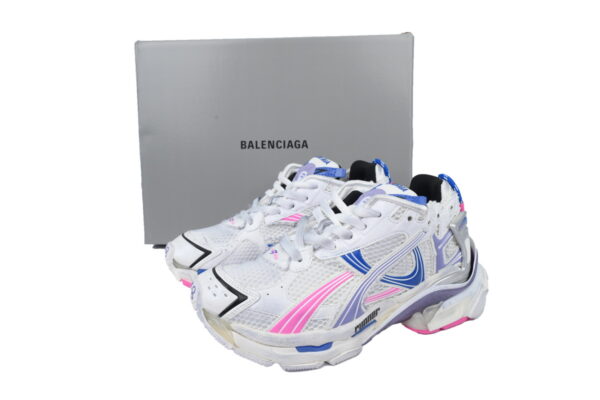 Balenciaga Runner Sneaker purple Bleu - Image 4