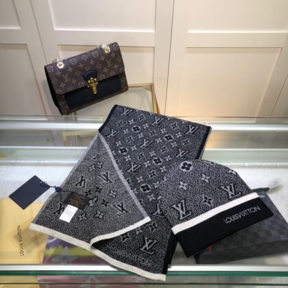 kit Echarpe + Bonnet - Louis Vuitton ( Livraison 48h )