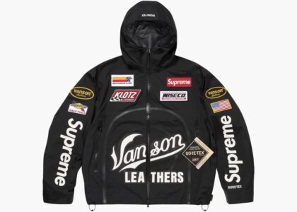 Veste  - Supreme /Vanson Leathers@/GORE-TEX Shell